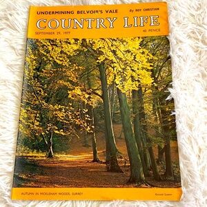COUNTRY LIFE MAGAZINE September 29 1977